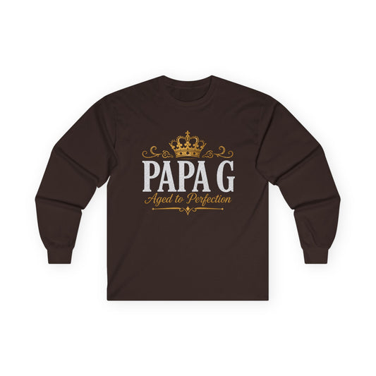 Papa G 'Aged to Perfection' Long Sleeve Tee