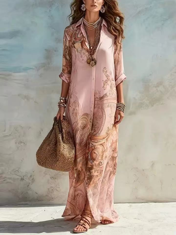 Chiffon Floral Midi Sundress