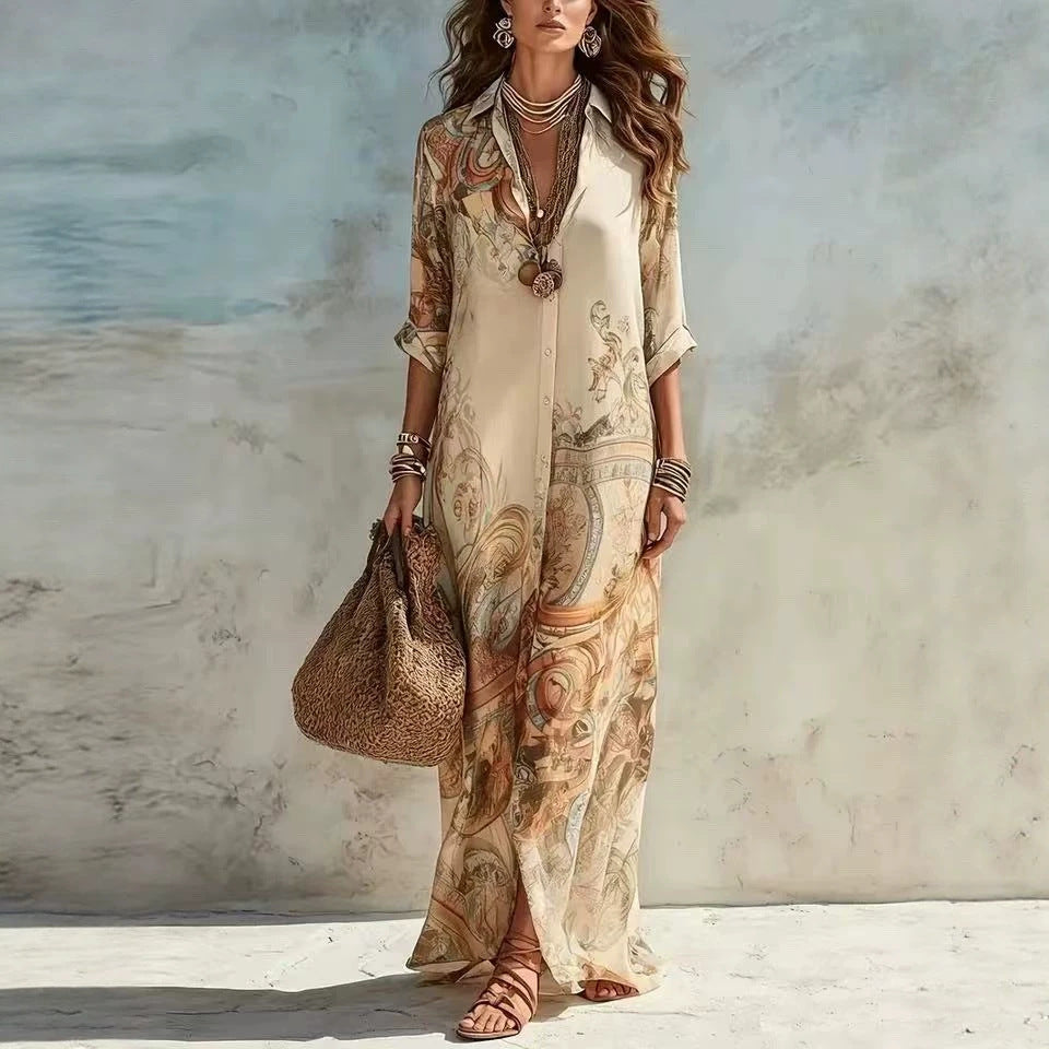 Chiffon Floral Midi Sundress