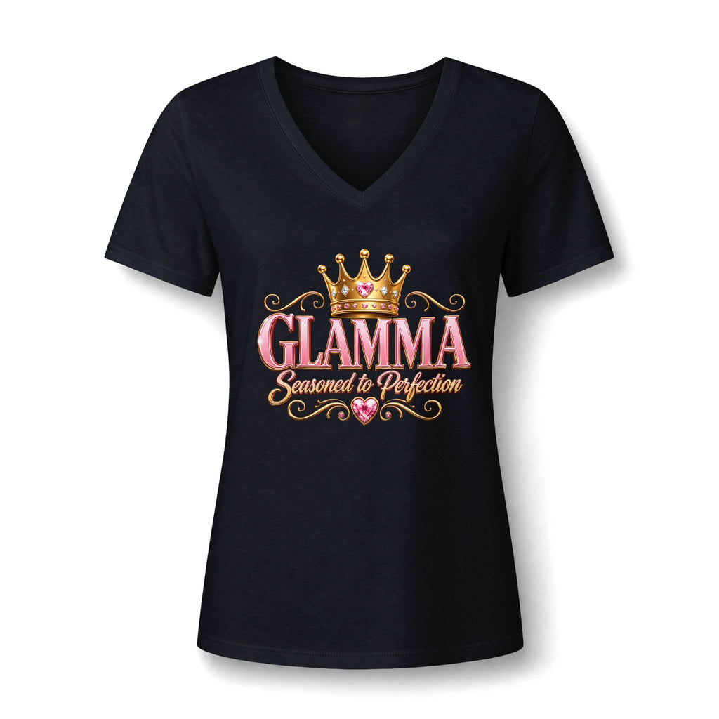 Glamma Queen V-Neck Tee