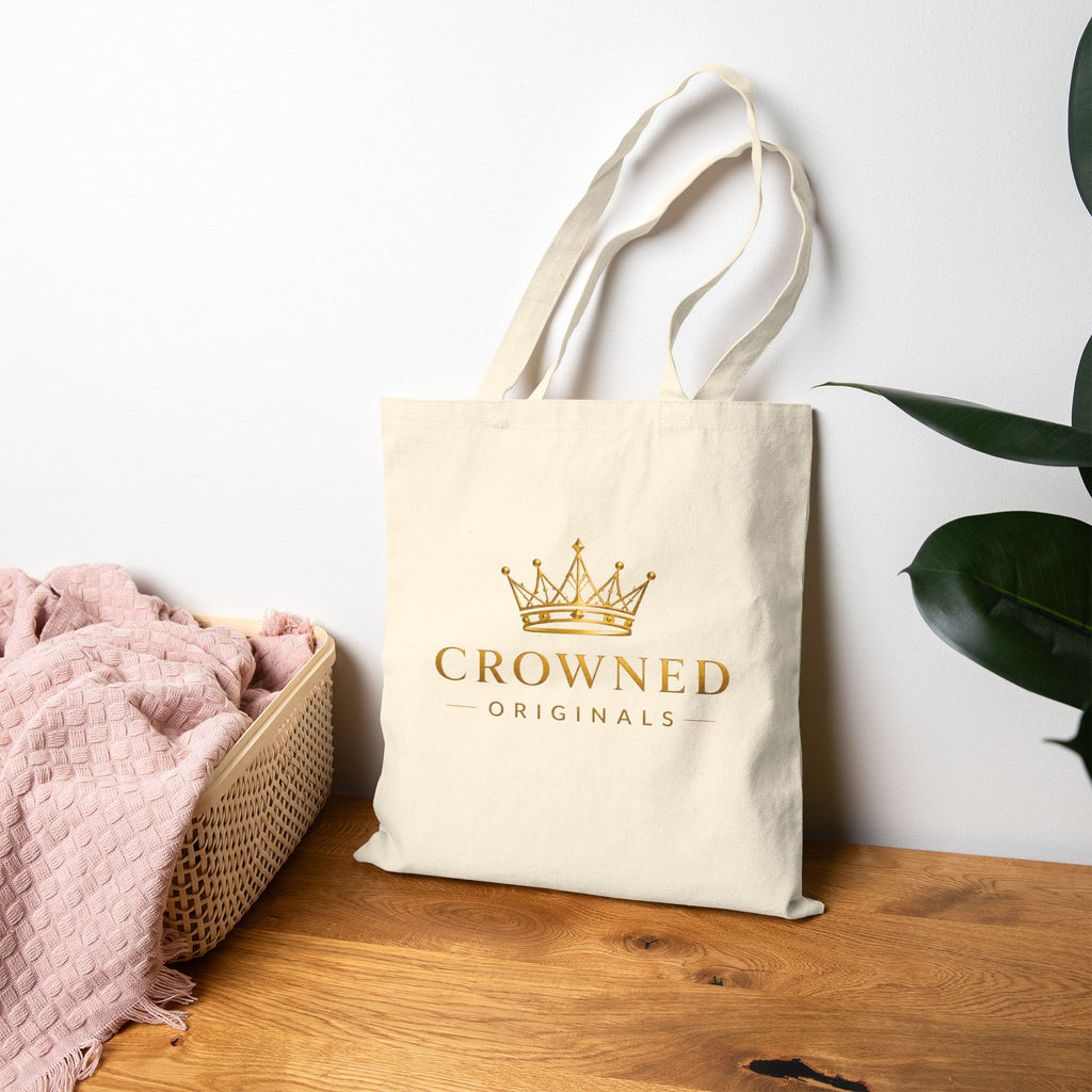 Crowned Originals Canvas Tote Bag