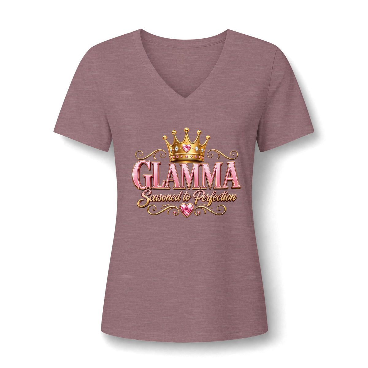 Glamma Queen V-Neck Tee