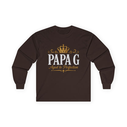 Papa G 'Aged to Perfection' Long Sleeve Tee