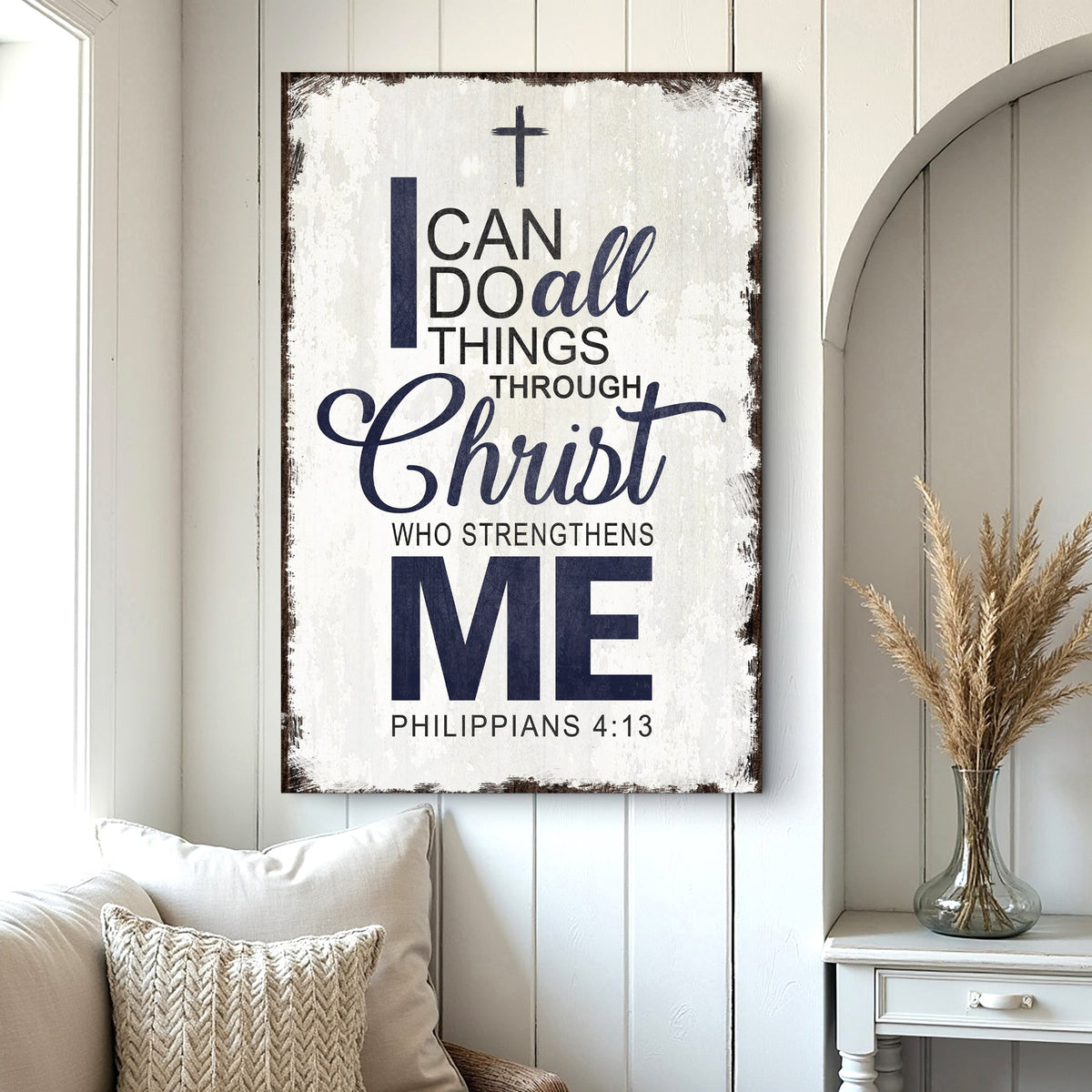 Philippians 4:13 Faith Sign