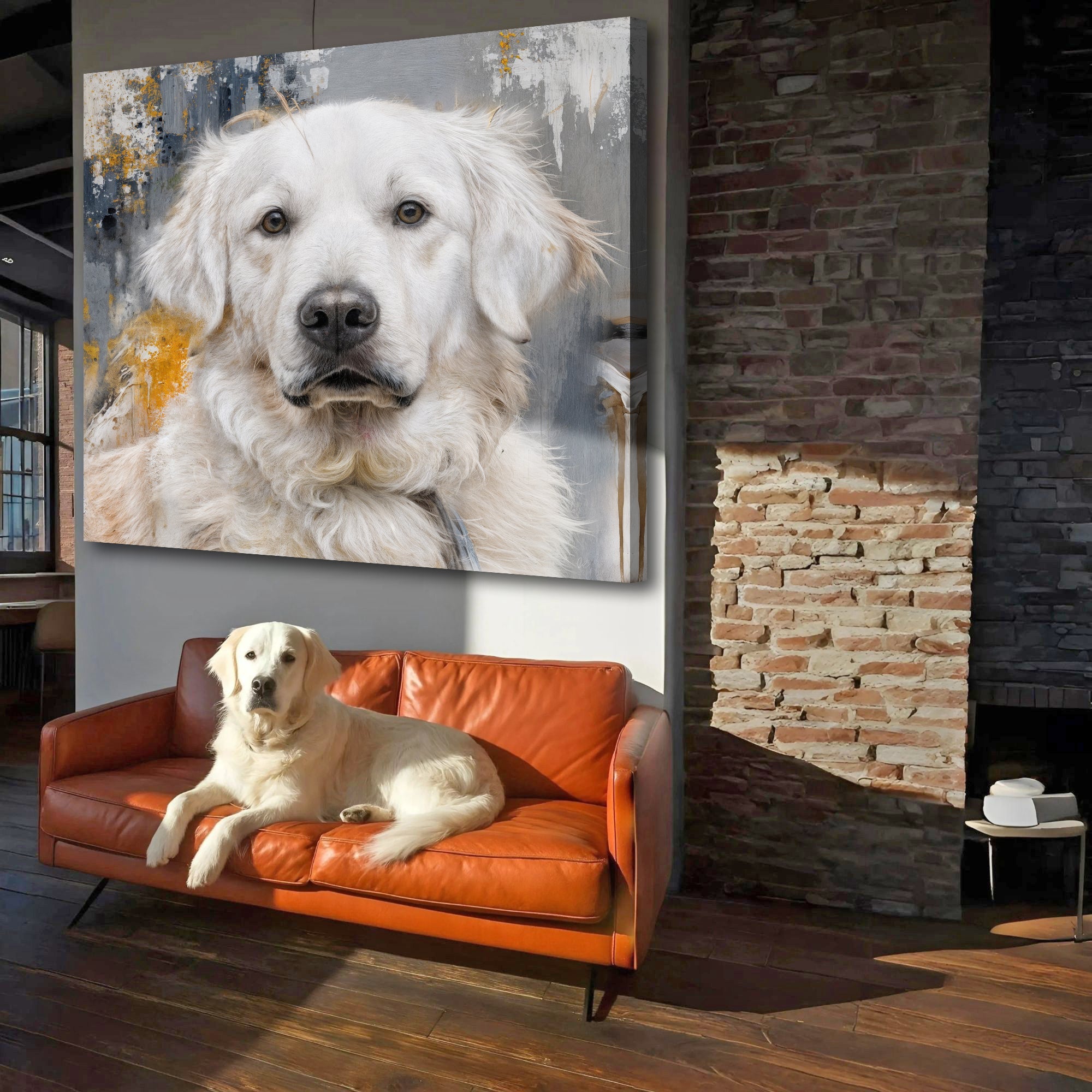 Custom Pet Portrait Wall Art