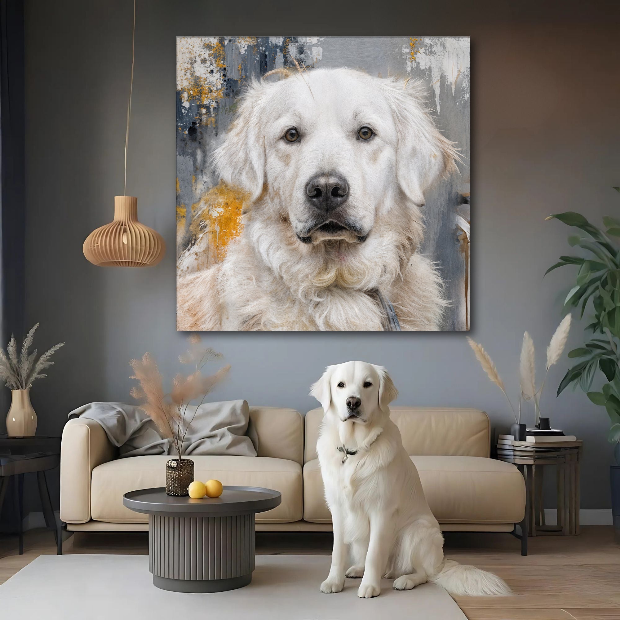 Custom Pet Portrait Wall Art