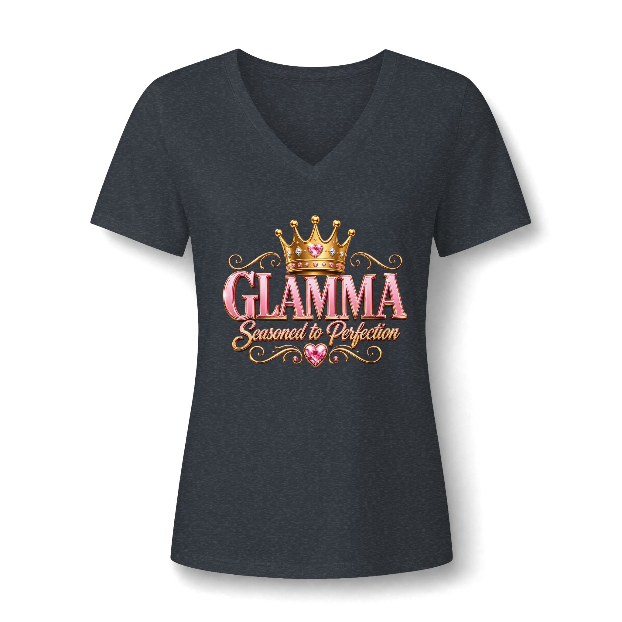Glamma Queen V-Neck Tee