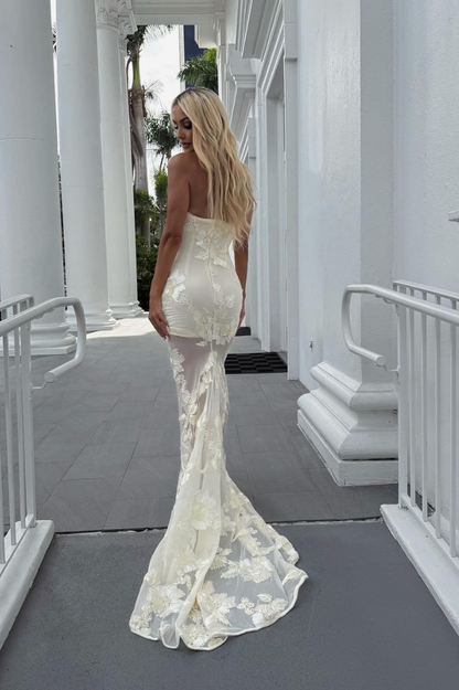 Aliyah Floral Lace Dress