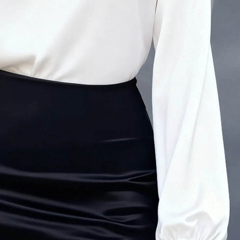 V-Neck Casual Blouse