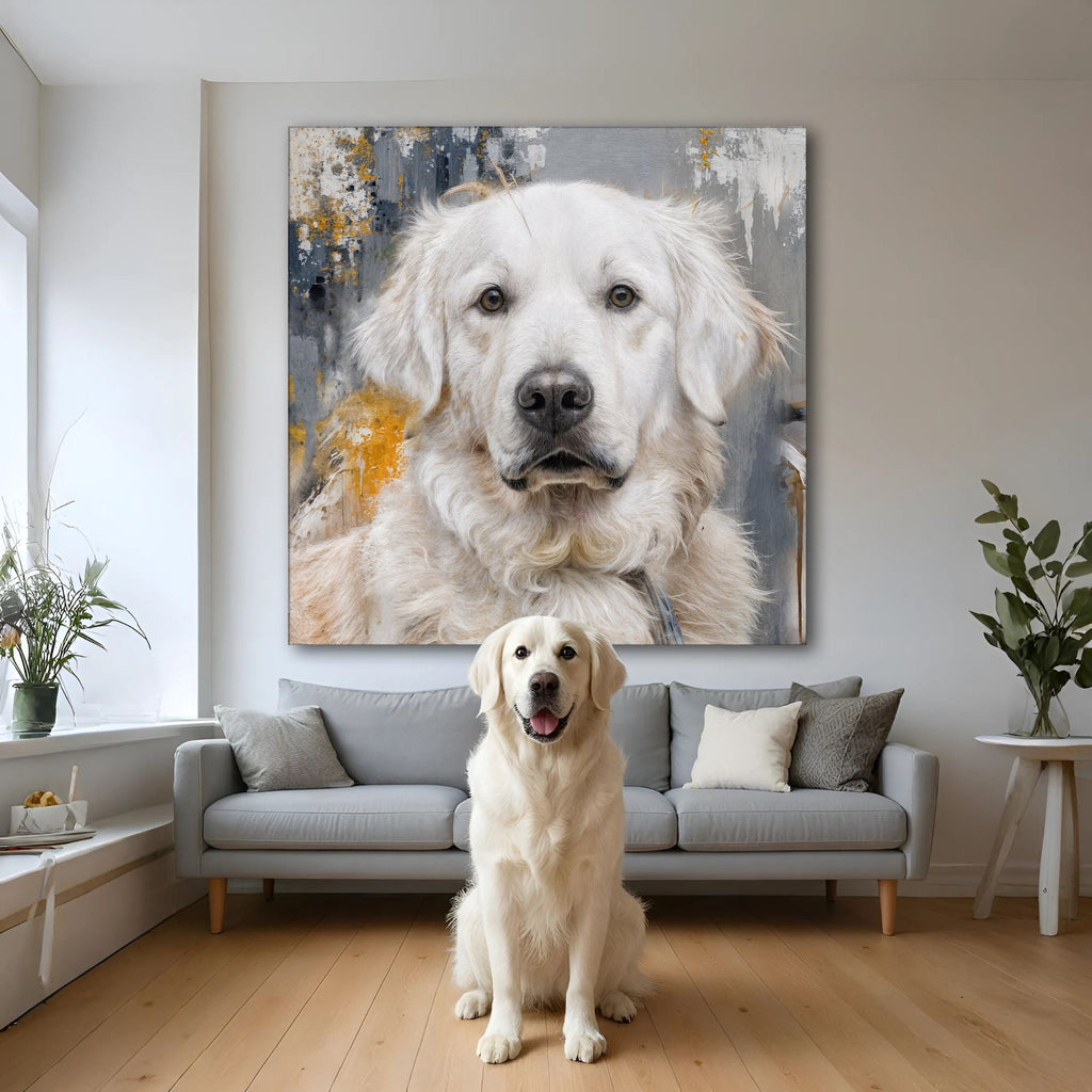 Custom Pet Portrait Wall Art