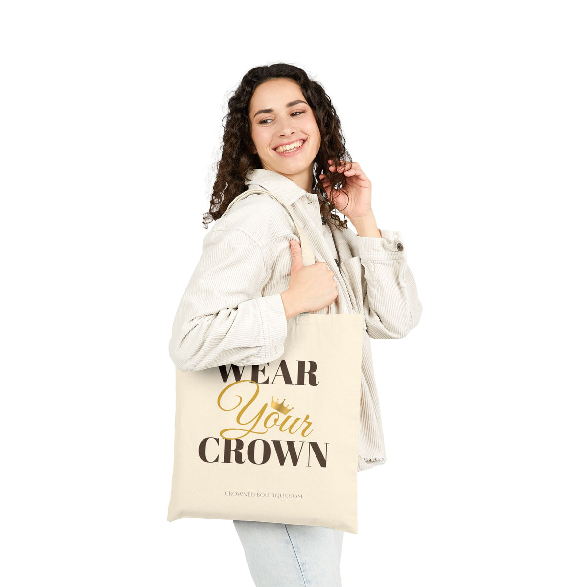 Crowned Originals Canvas Tote Bag