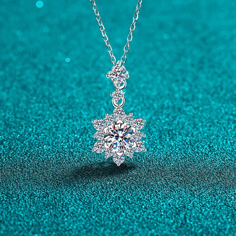 1 Carat Sparkala™ Zircon 925 Sterling Silver Necklace