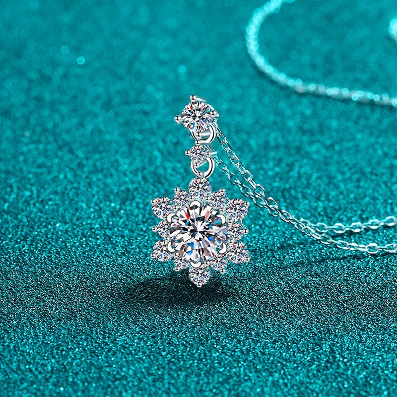 1 Carat Sparkala™ Zircon 925 Sterling Silver Necklace