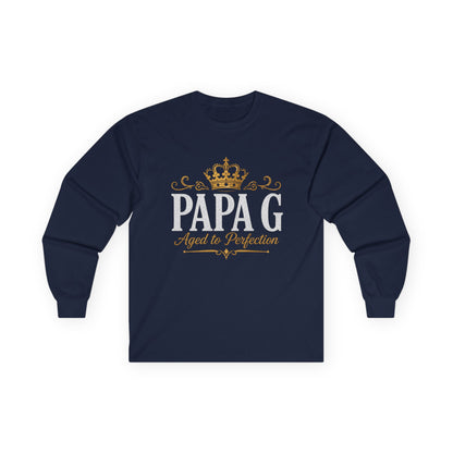 Papa G 'Aged to Perfection' Long Sleeve Tee