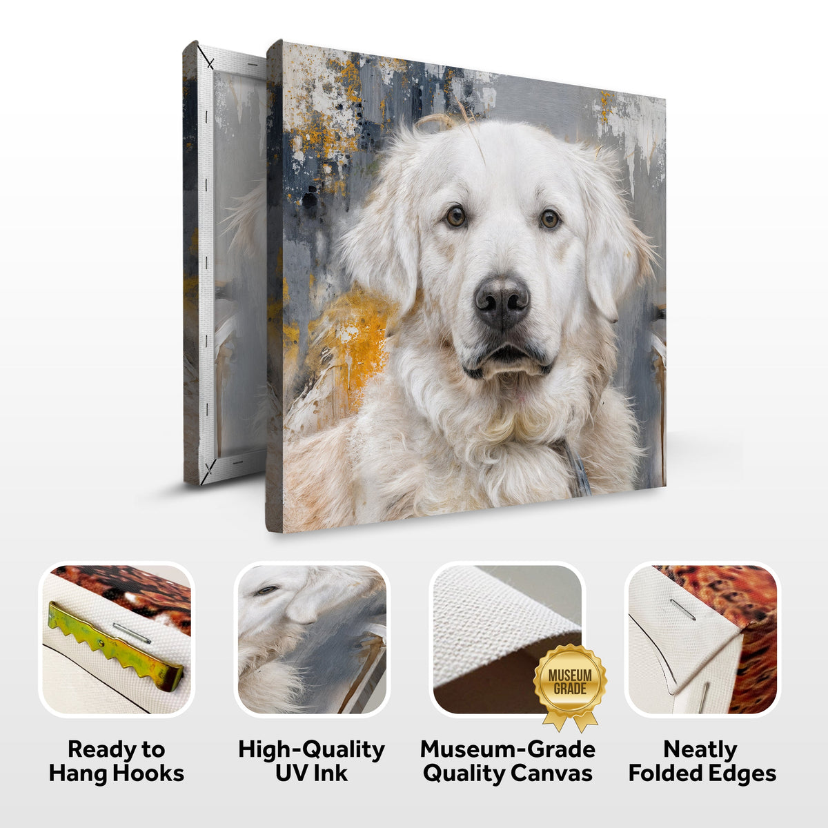 Custom Pet Portrait Wall Art