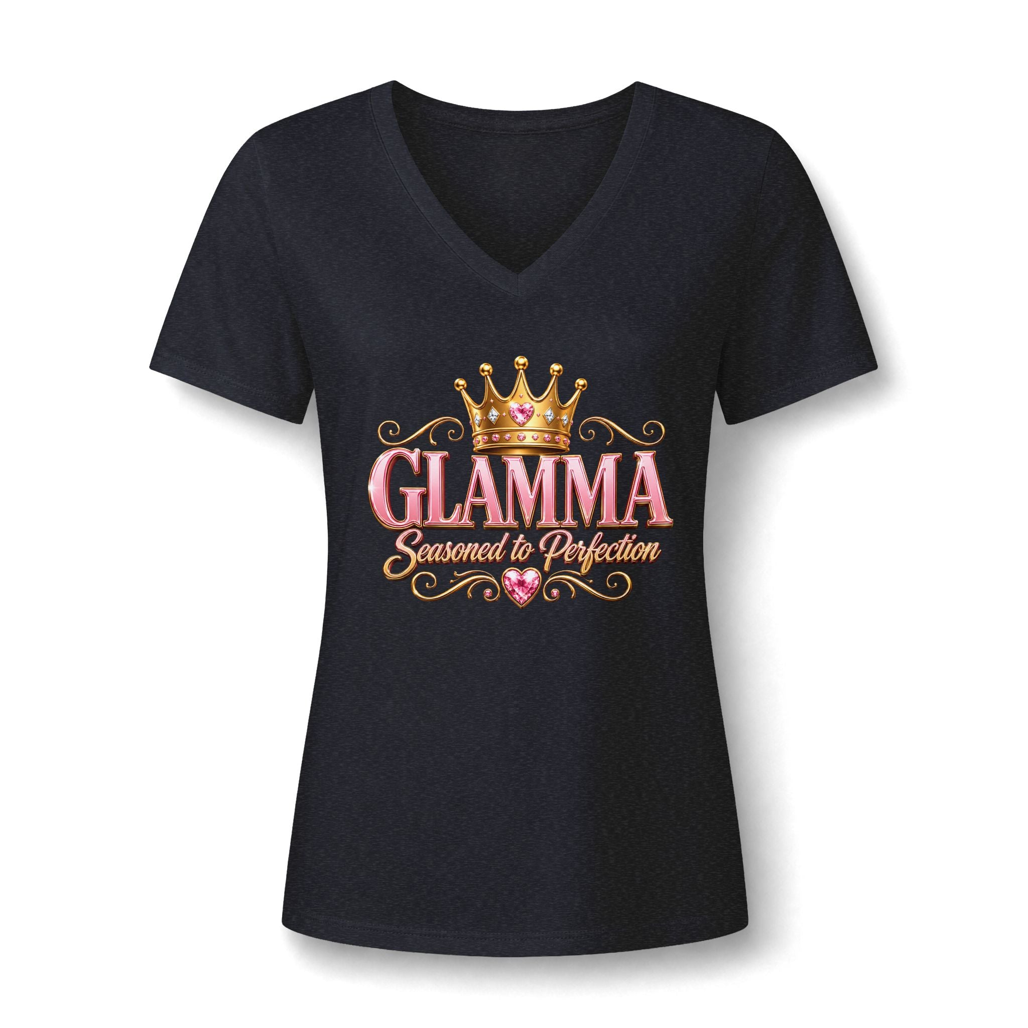 Glamma Queen V-Neck Tee