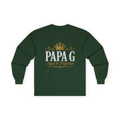 Papa G 'Aged to Perfection' Long Sleeve Tee