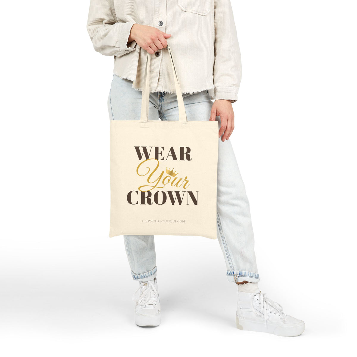 Crowned Originals Canvas Tote Bag