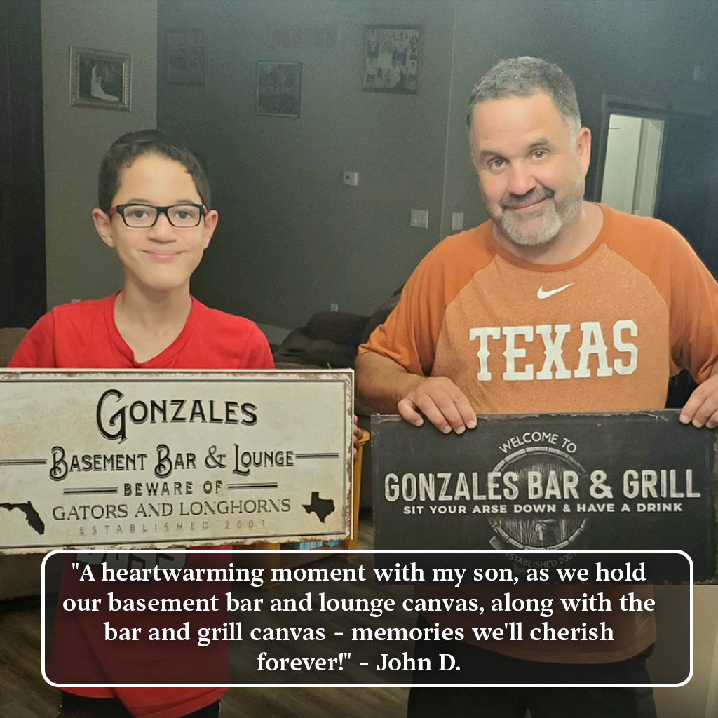 Basement Bar & Lounge Sign