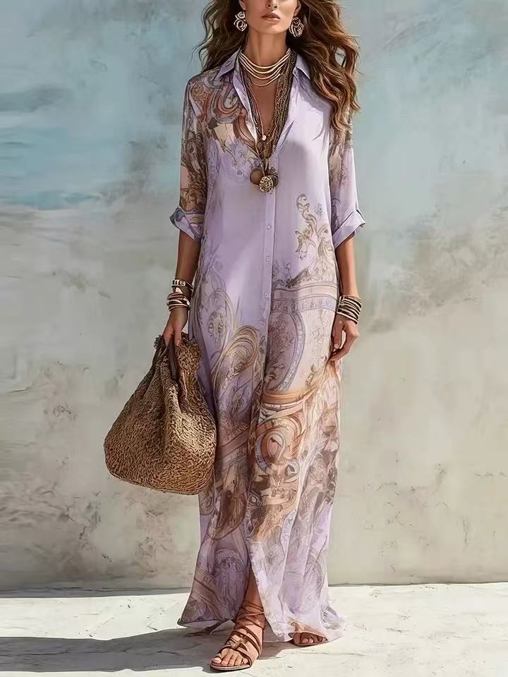 Chiffon Floral Midi Sundress