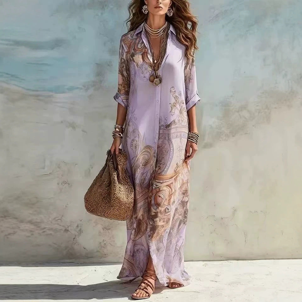 Chiffon Floral Midi Sundress