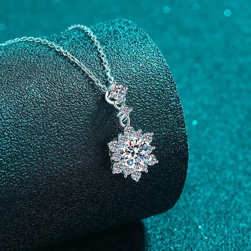 1 Carat Sparkala™ Zircon 925 Sterling Silver Necklace